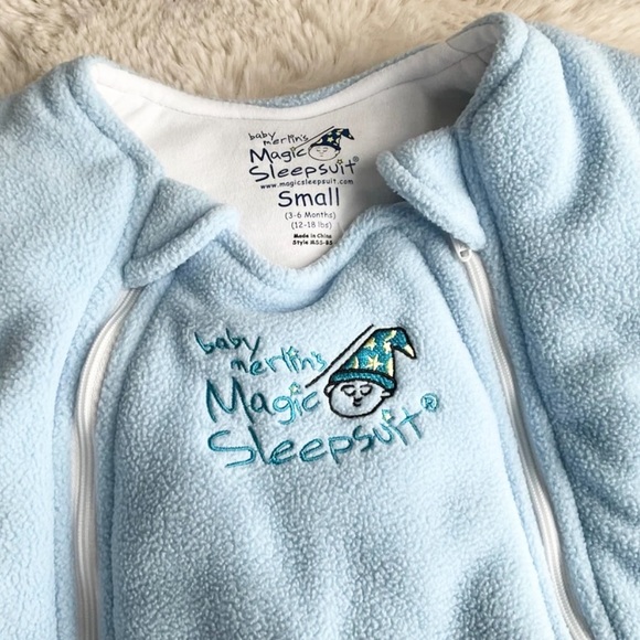 Micro fleece Baby Merlin’s Magic SleepSuit S - Picture 2 of 7
